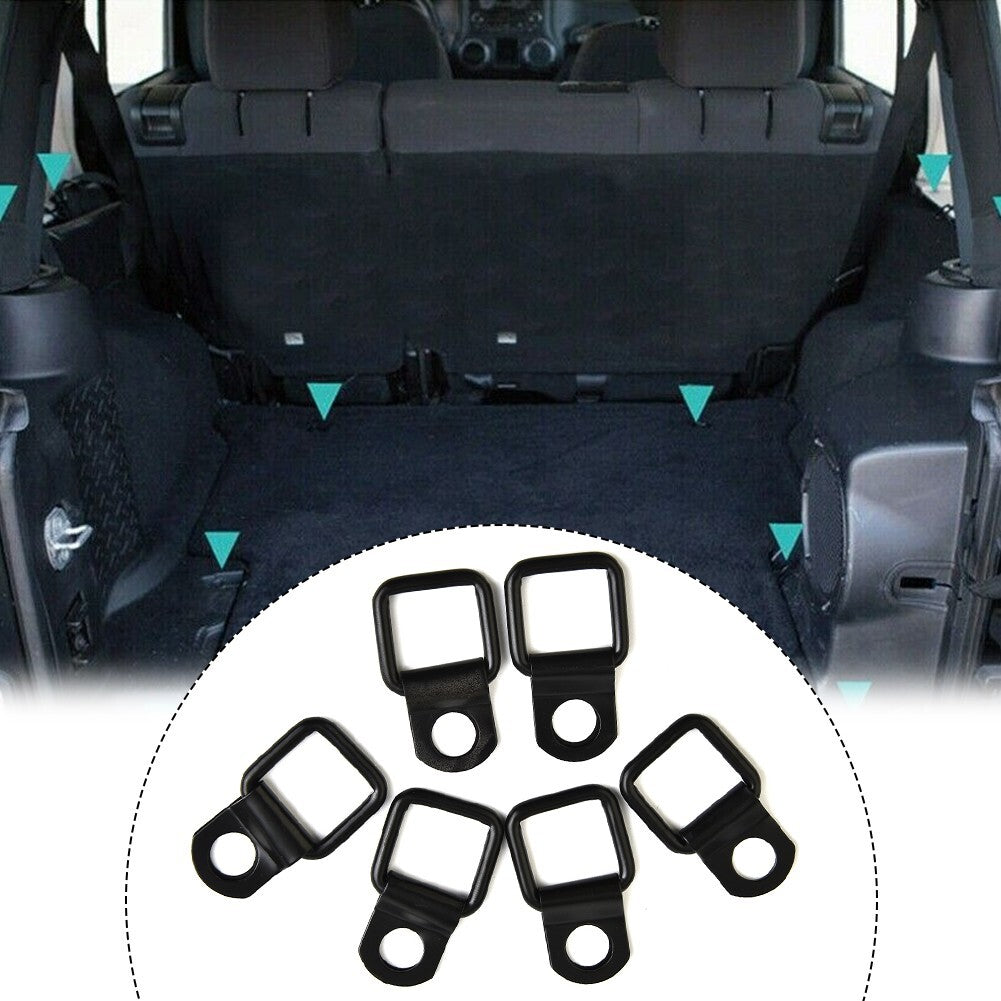 Tie-down D-ring for Jeep for Wrangler JK JKU 2007-2018 Heavy Duty Hook Lashing Parts