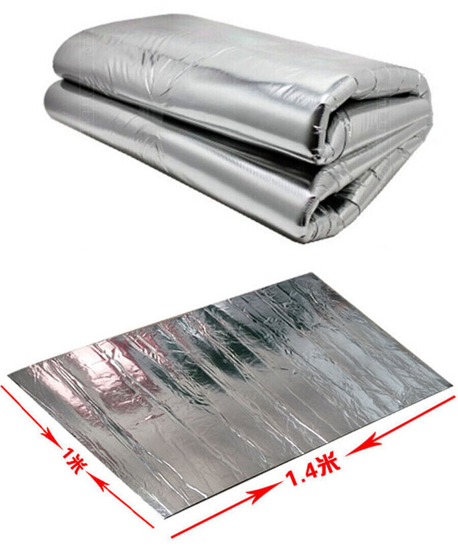 US Ship Car Engine Hood Noise Insulation Pad Heat Shield Sheet Mat Cotton 11.4m Q