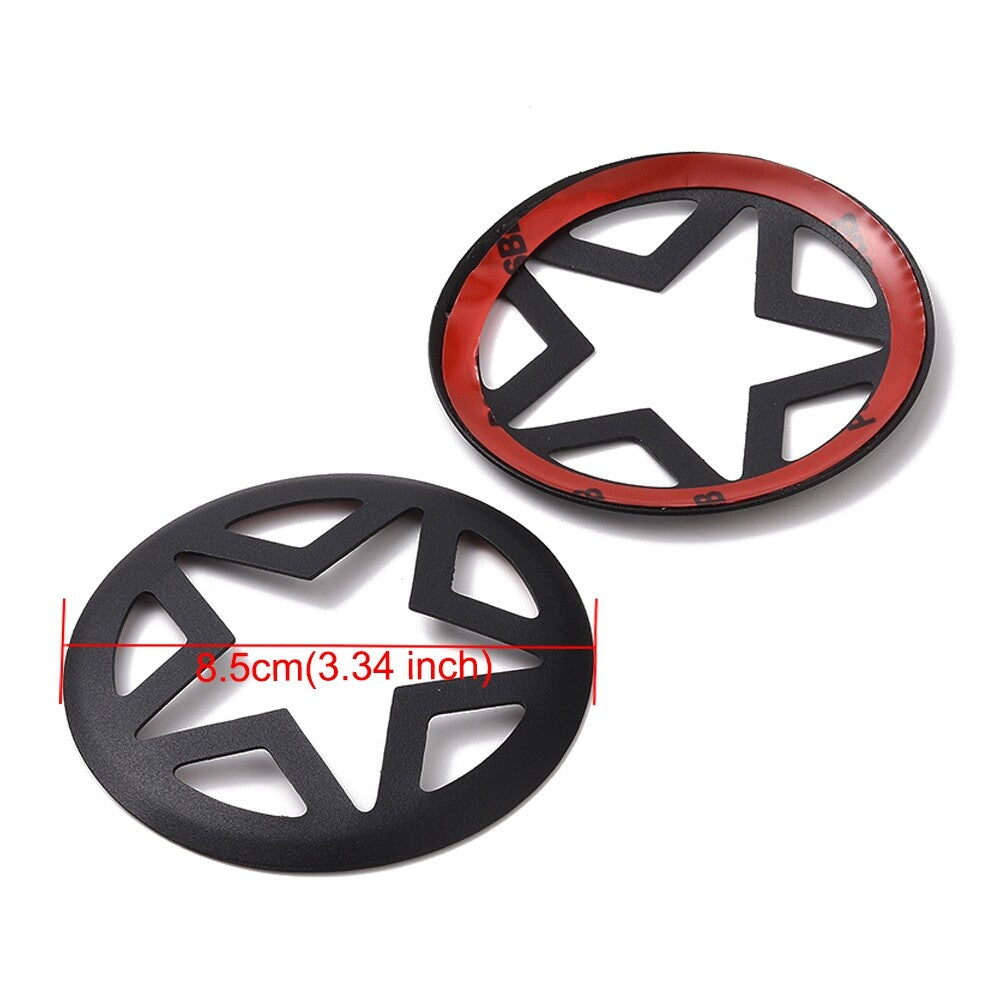 Car Turn Signal Light Cover Guard Five Star Front Light Lamp Cover Blinker Cover