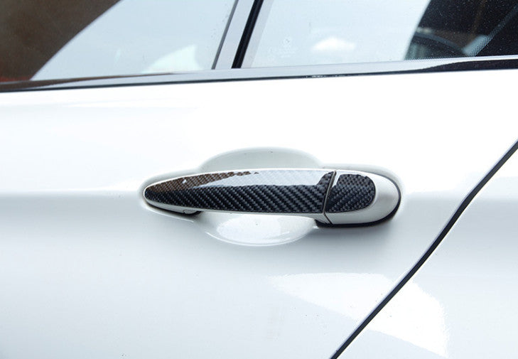 for BMW 3 4 Series GT 2014-2018 Real Carbon Fiber Outside Door Handle Cover Trim