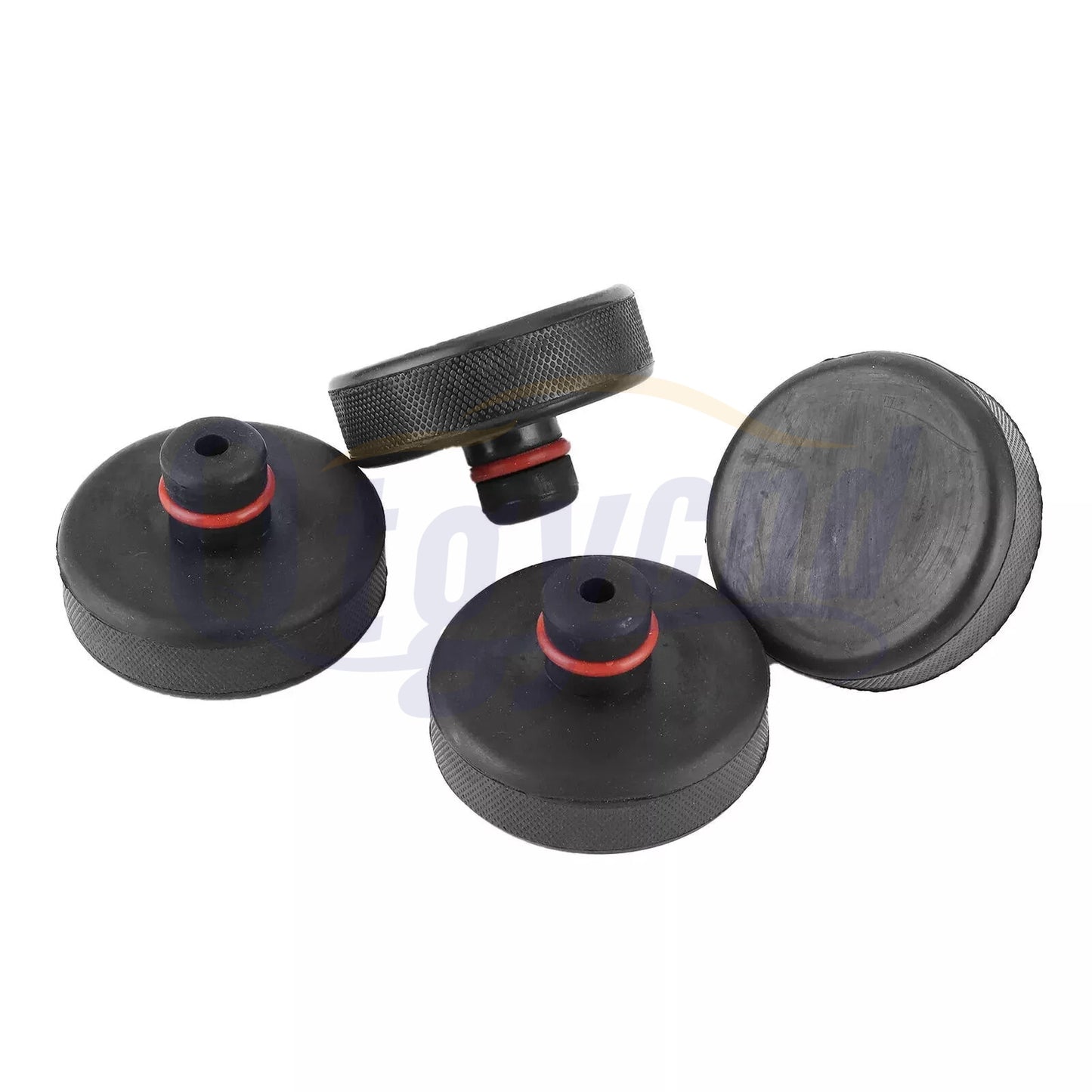 4Pcs Rubber Jack Lift Pad Adapter Tool Black Fit for Tesla Model 3/Y/S/X New