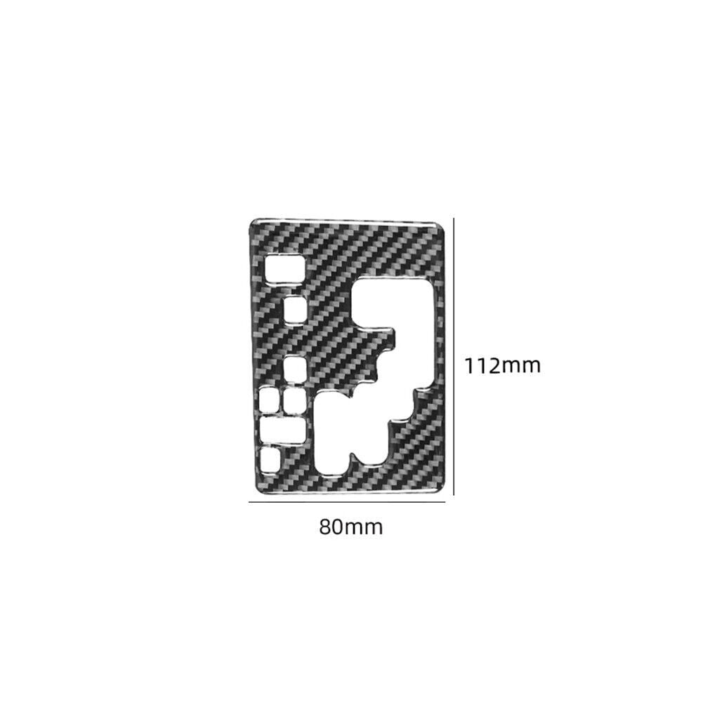 Carbon Fiber Interior Shift Cover Trim for Toyota Highlander 2008-2013