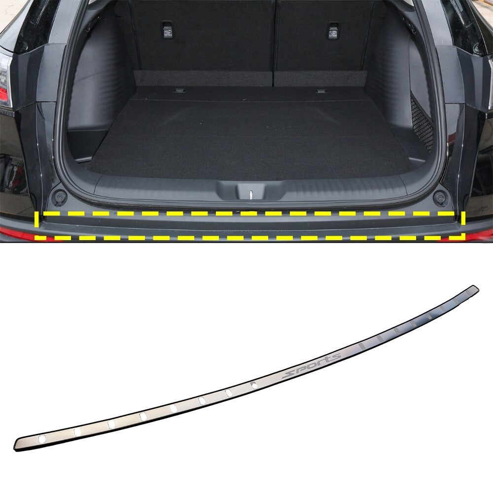 for Honda HR-V 2024 Accessories Car Rear Boot Bumper Protector Scuff Plate Strip
