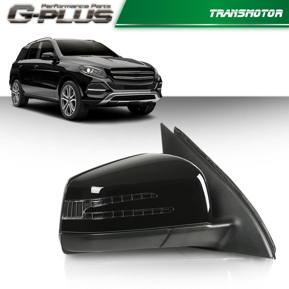 Black Right Passenger Side Mirror Fits for Mercedes GLE350 ML350 W166 2016-2019- v