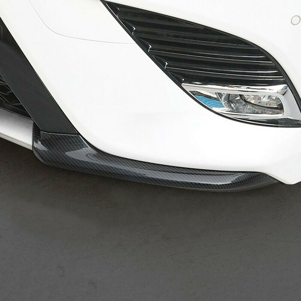 for Mazda 3 Axela 2014-2018 Matte Black Rear Window Quarter Louver Cover Trim v
