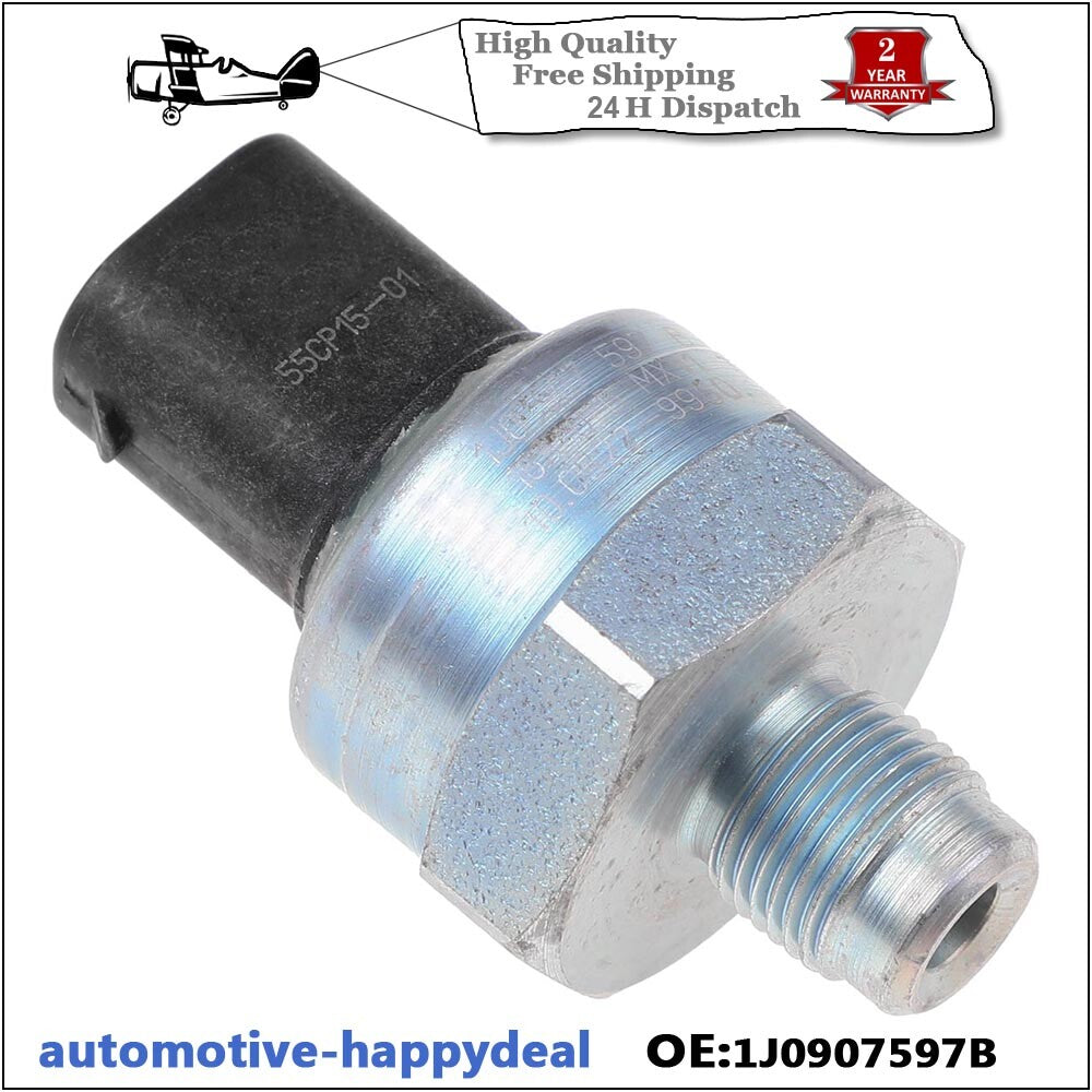 2X ABS Brake Pressure Sensor Fits for AUDI for SEAT for SKODA for VW 1J0907597B