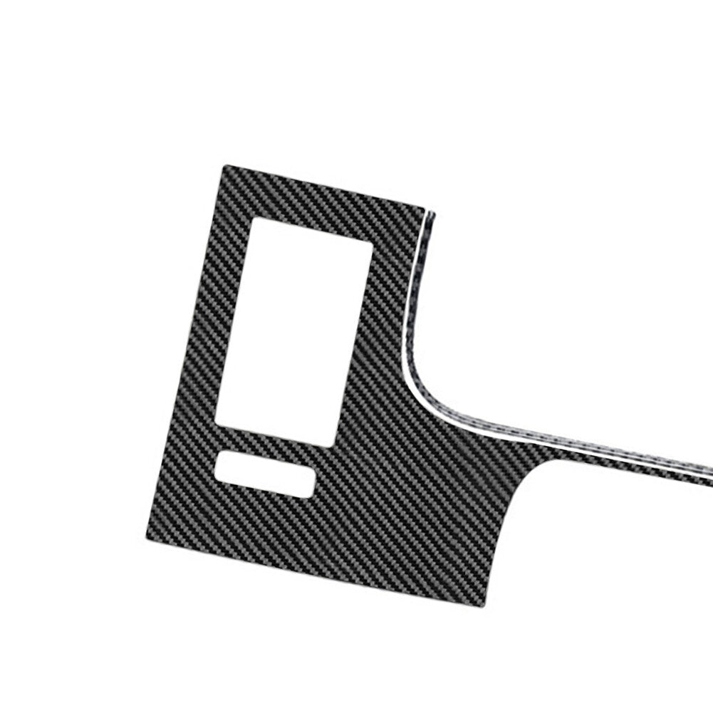 Rear Cup Holder Frame Trim Cover Carbon Fiber For COBALT 2005-2010 v