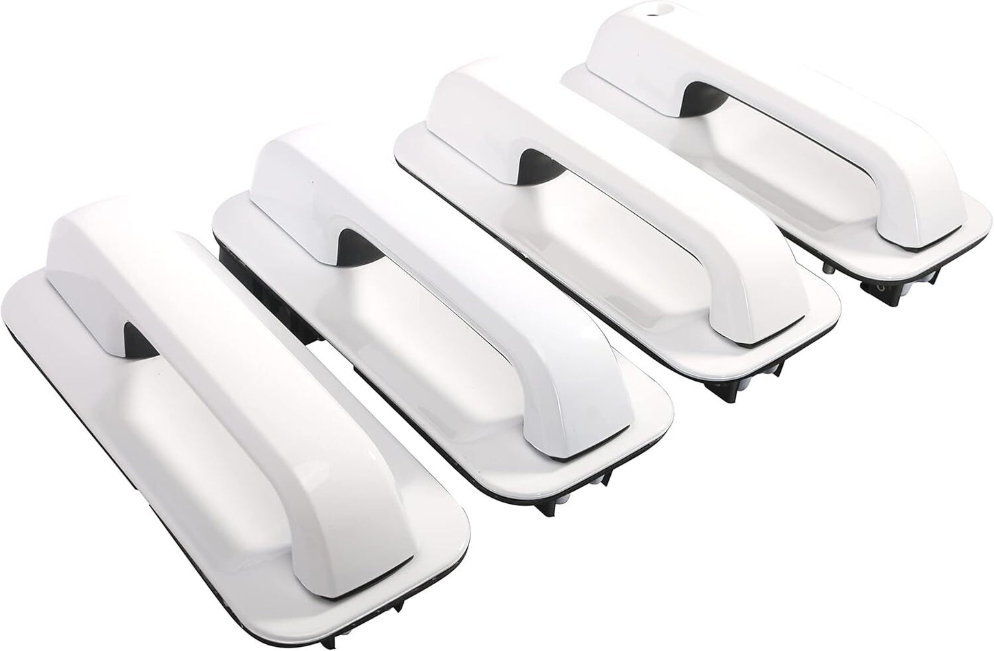 for Ford F350 F250 2017 2018-2020 Warm white 4Pcs Front Rear Door Handle Set