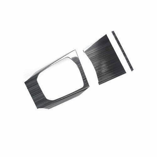for BMW 3-Series G20 19-2022 Black Titanium Middle Console Gear Shift Panel Trim
