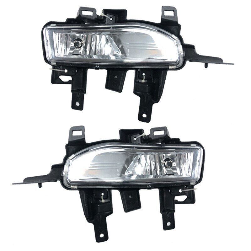 Front Bumper Halogen Fog Lamp Kit Set Harness 1Pair For Qashqai 2018 2019 v