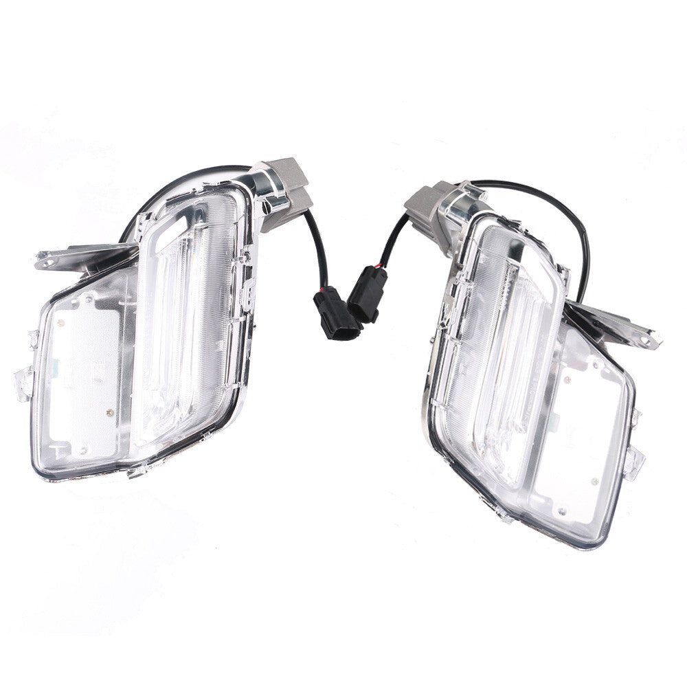 1 Pair Left+Right Fog Lamp Light LED Auto Driving Light for Volvo XC60 2014-2018