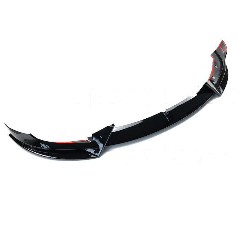 for Tesla Model 3 2017-2023 Glossy Black Front Bumper Lip Splitter Spoiler Kit