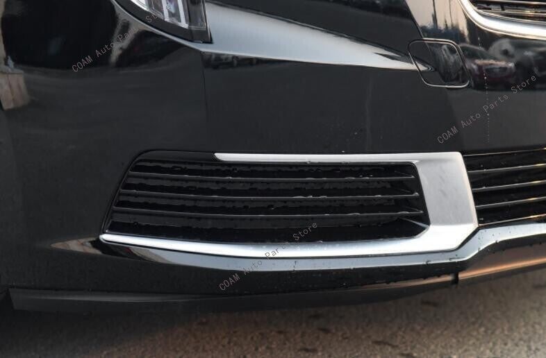 1 pair of chrome front fog light cover trims for Cadillac XTS 2018-2019 GL