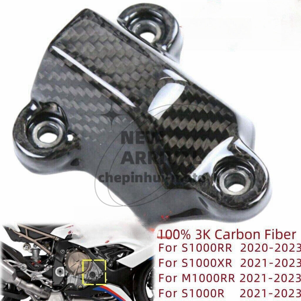 2020-2023 Carbon Fiber for BMW S1000RR Engine Cover Alternator Watercooler Pump