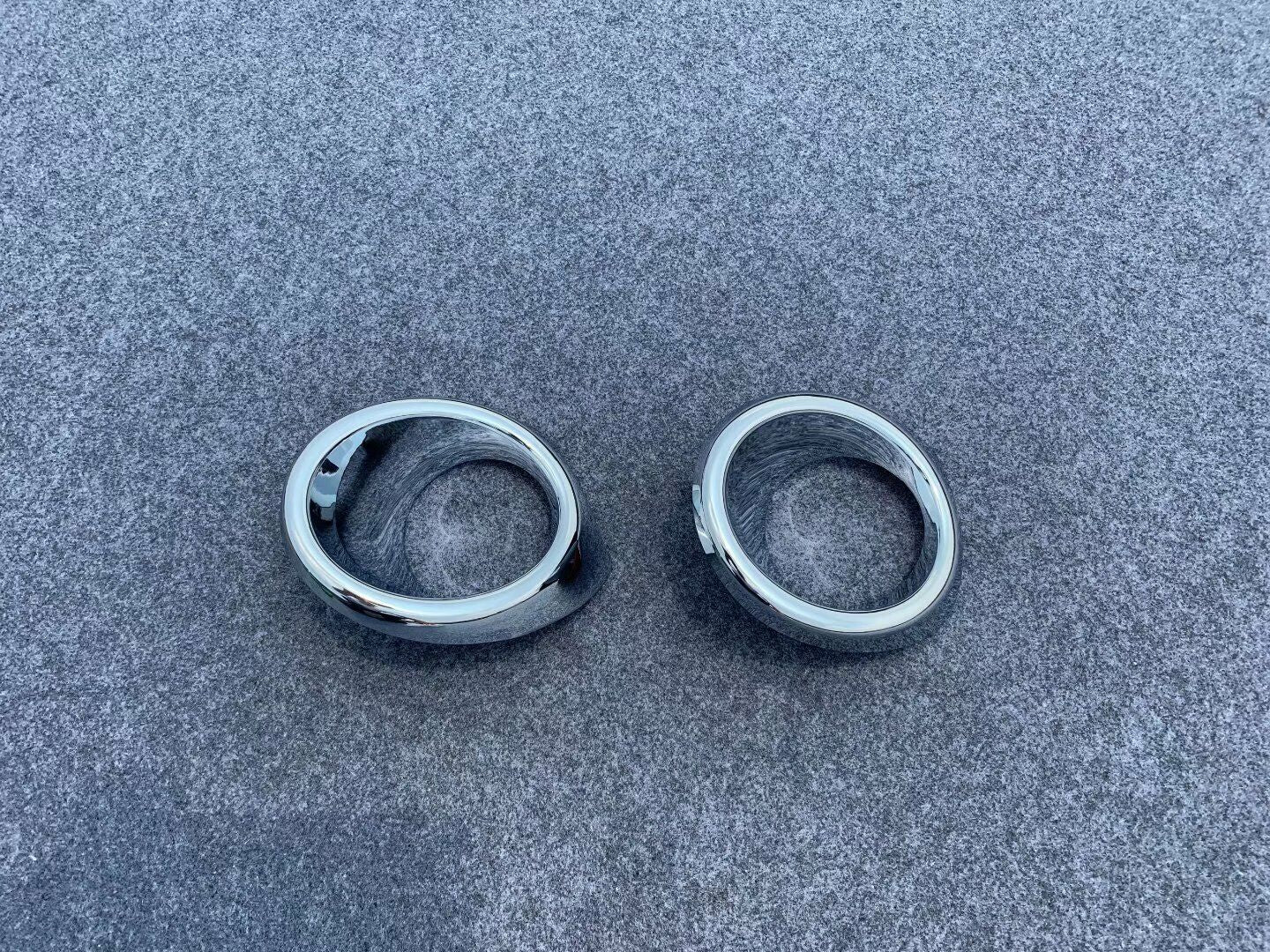 Accessory Auto Parts for Honda Pilot 2019 Chrome Front Fog Lamp Frame Cover