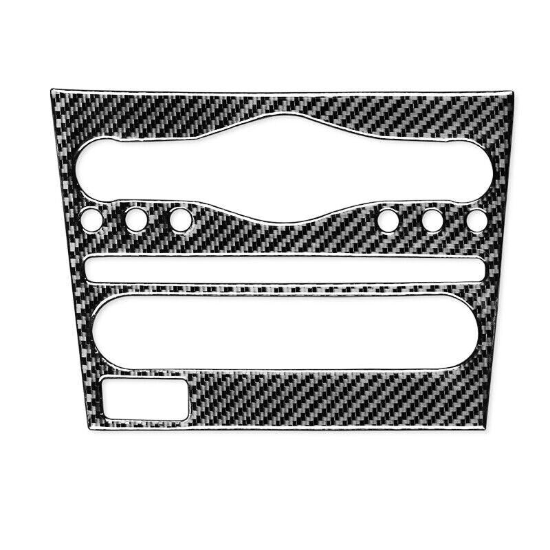 Real Carbon Fiber Console CD Control Panel Cover Trim for Infiniti G35 2007-2008