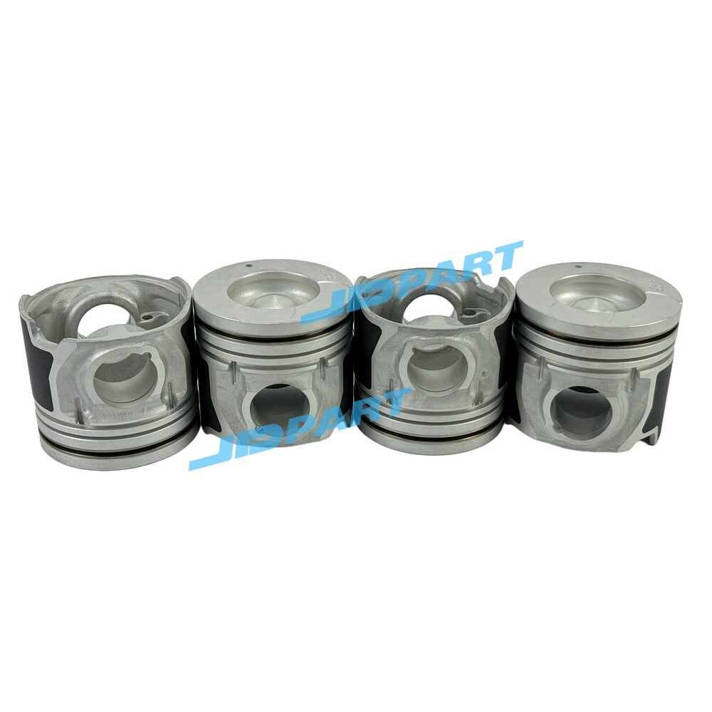 4-piece 23410-4A900 piston kit for modern D4CB excavator engine parts -