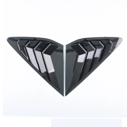 2pcs Carbon Fiber Side Window Louver Shutter Cover Trim for Honda Accord 2023 up