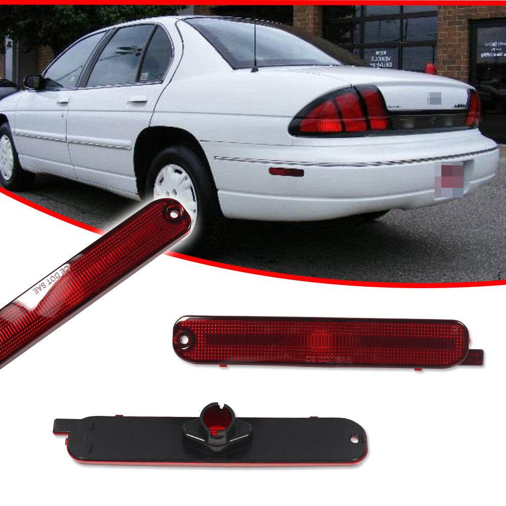 For 95-01 for Lumina & 95-99 Monte Carlo Red Side Marker Light Housing - v