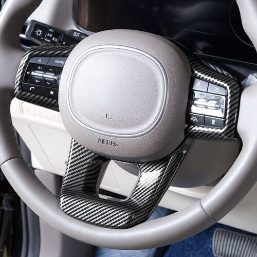 for Kia Carnival 2022-2023 Carbon Center Console Armrest Storage Box Panel Cover v
