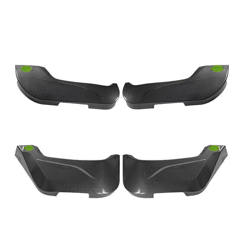 Carbon Fiber Inner Door Anti-Kick Panel Trim for BMW X3 X4 X3M X4M iX3 2018-2023