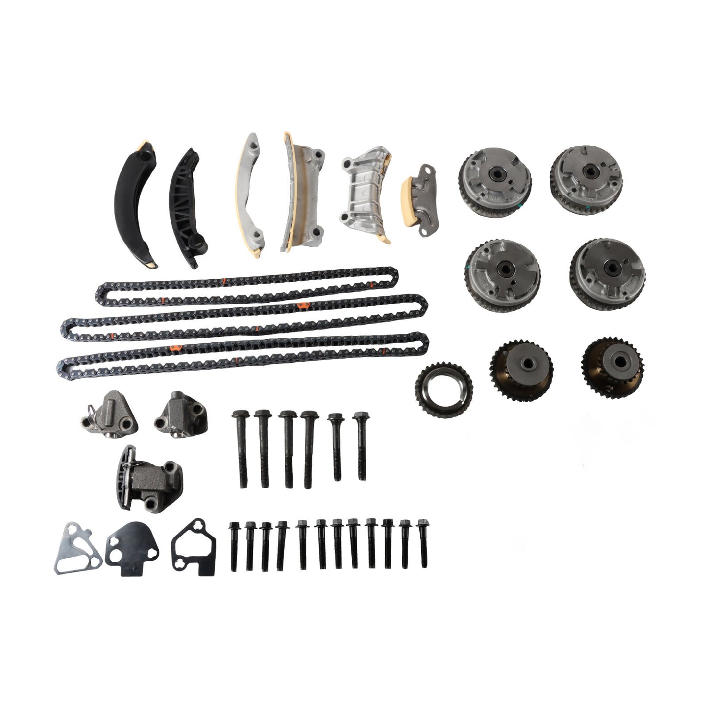 Head Gasket Bolts Timing Chain Kit For 2009-2015 for Chevrolet GM for Buick for Saturn 3.6L
