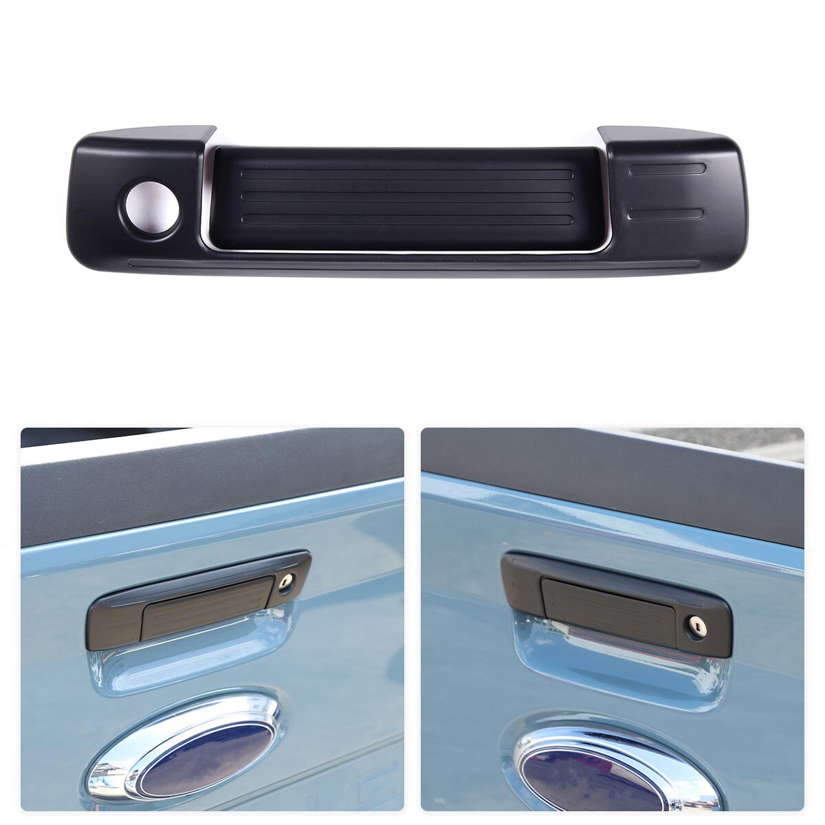 4x car interior accessories metal car door lock protective cover decor for Benz - v