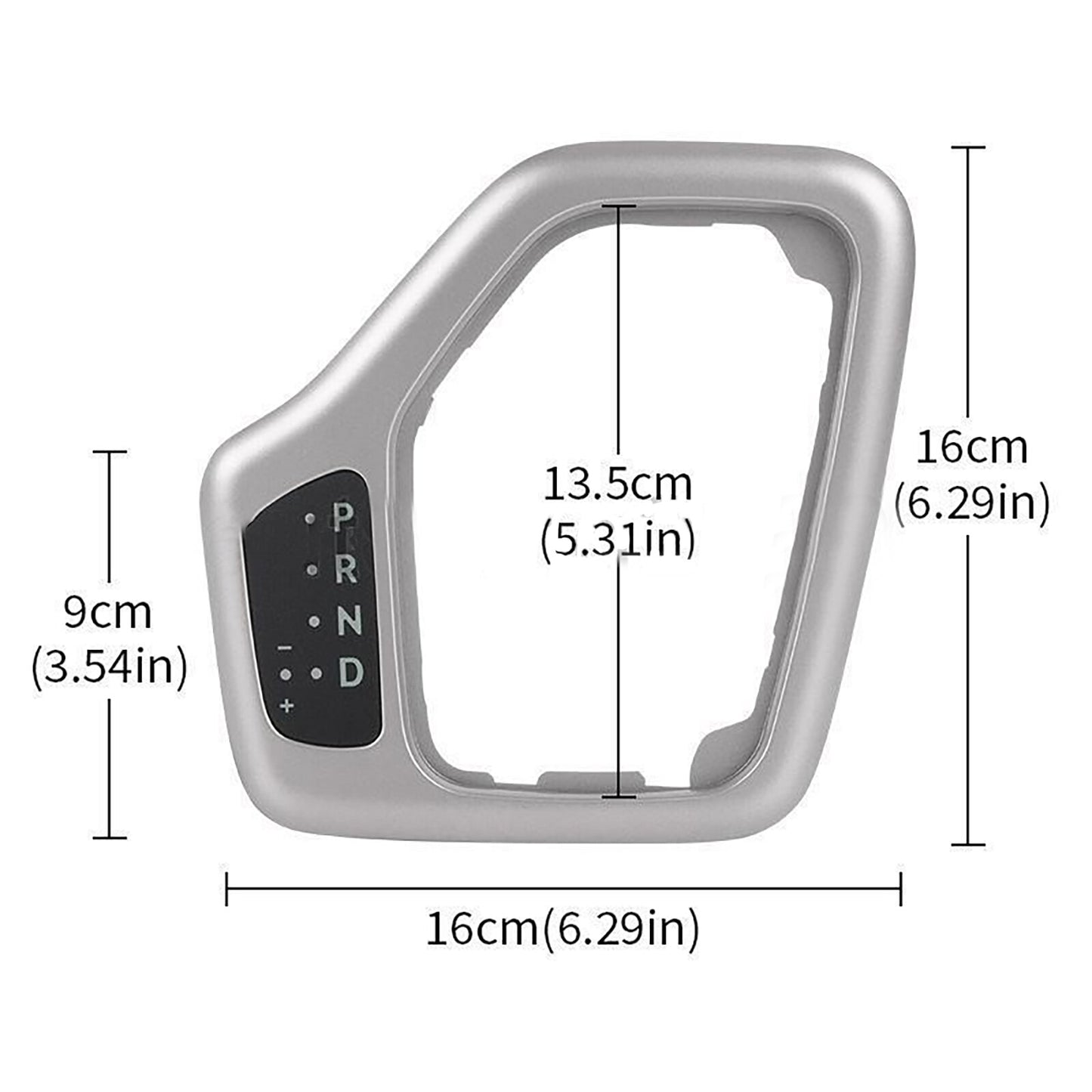 Transmission Center Shifter Bezel Silver for Jeep Cherokee 2014-18 Repair Part