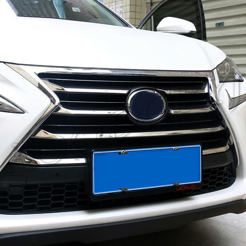 Chrome Front Bumper Grille Moulding Cover Trim for LEXUS NX200T 300H 200 2012-17