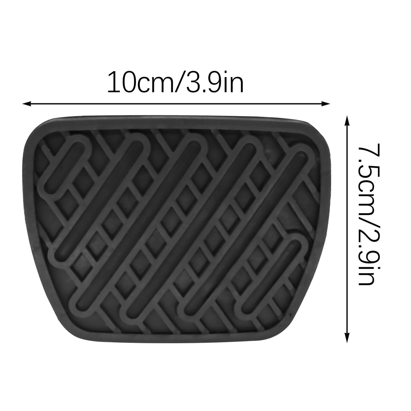 Brake Pedal Pad Cover Rubber for Nissan Altima Maxima NV 2007-2019 46531-EG01A Q
