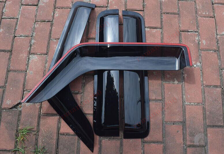 for Benz G-Class 2010-2018 Smoke Window Visors Sun Rain Guard Vent Deflectors