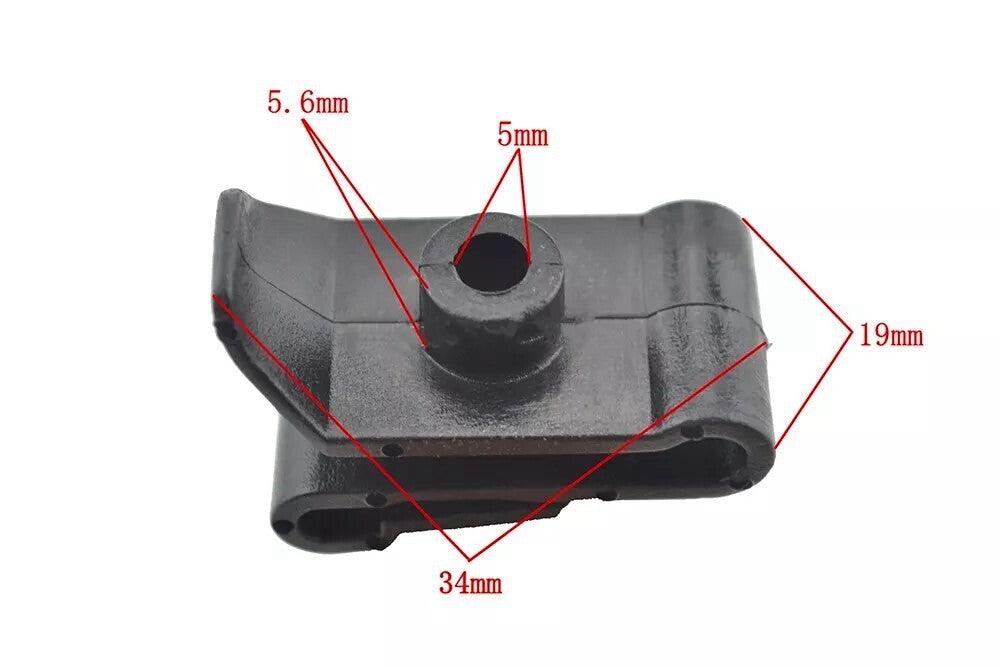20 Nylon U Nut 12 Screw Retainer Bumper Fender Mounting Clip for Lexus for Toyota