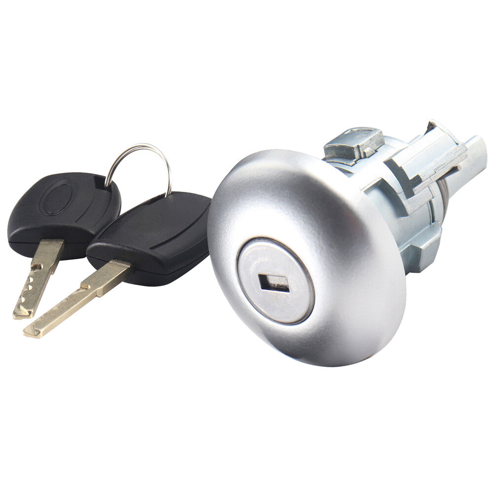 For 2014-2019 Transit MK8 Custom/Tourneo Custom Front Door Lock Barrel w/ 2 Keys Q