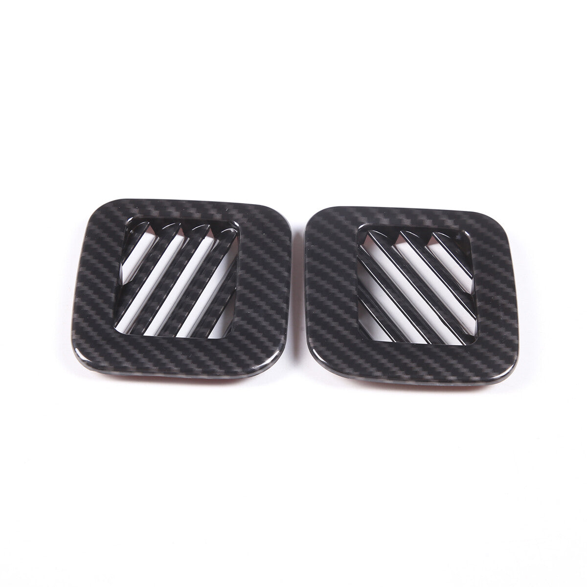 ABS Matte Black Steering Wheel Button Sticker Trim for FJ Cruiser 07-21- v