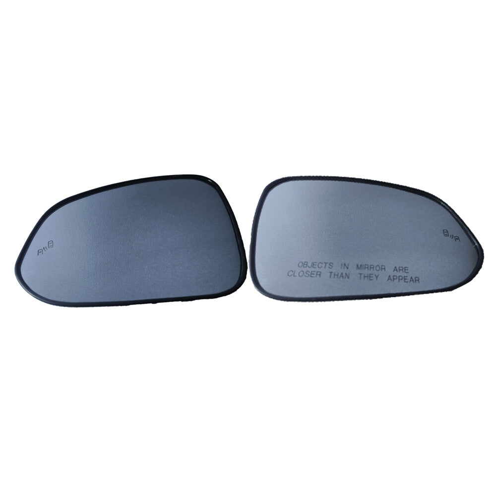 2x Front LH RH Side Rearview Door Mirror Glass Heated Fit For Highlander 14-19 Q
