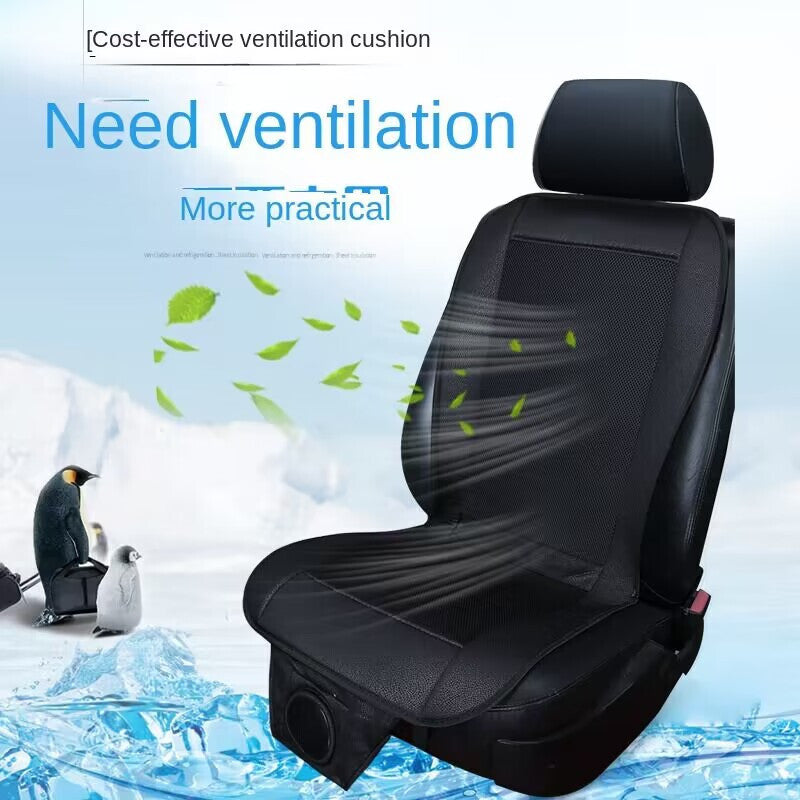 Car Accessories Cooling for Seat Cover Front for Seat Cushion 12V Summer Cooler Pad Blac