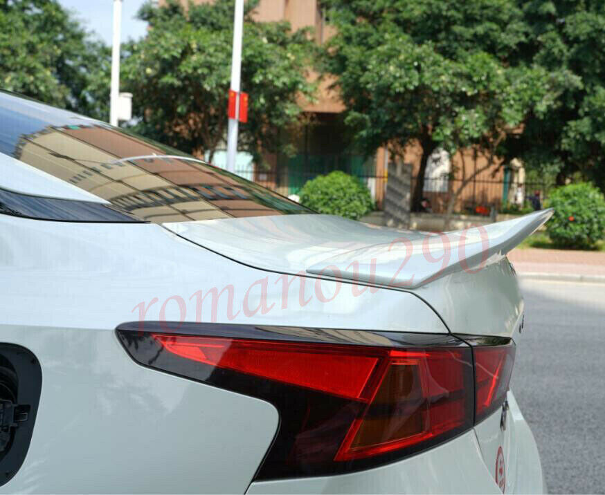 for Nissan Altima 2019-2022 ABS White Car Rear Tail Trunk Sport Spoiler Wing Lip