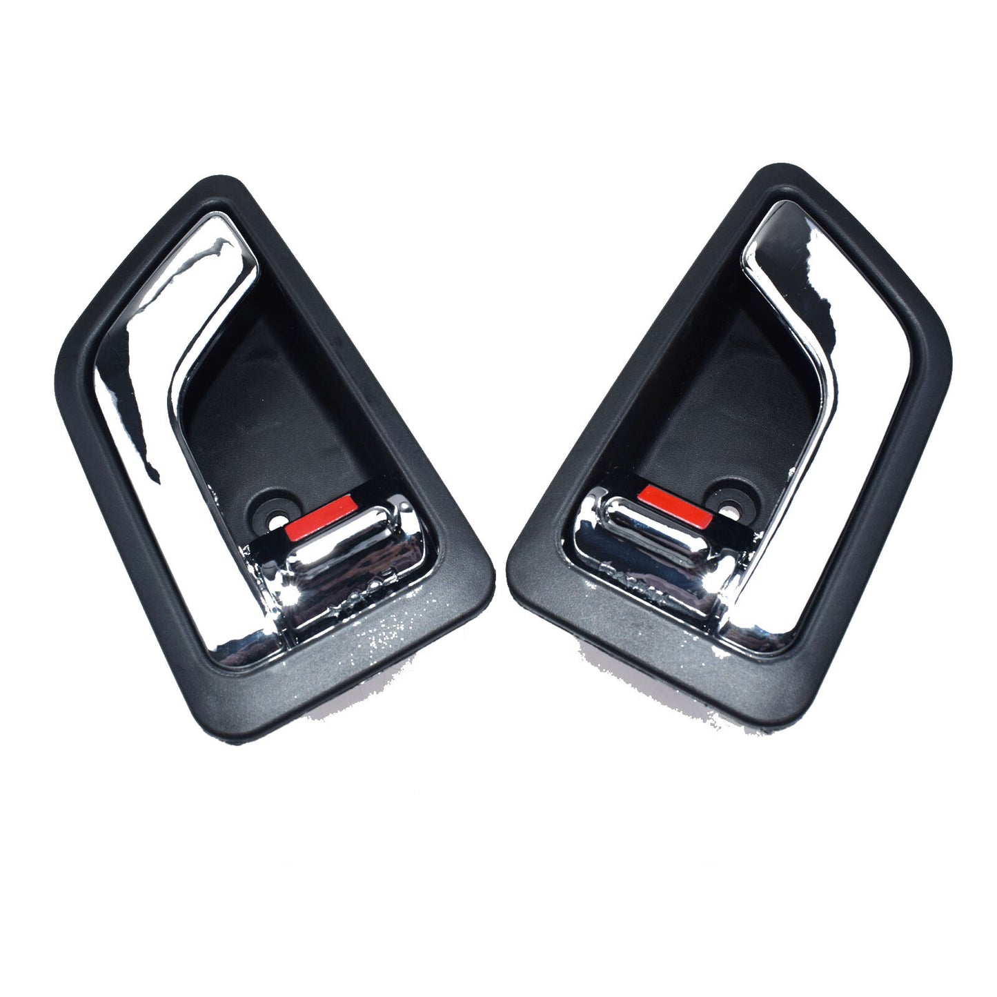 A Pair Driver Passenger Inside Chrome Door Handle L R for Hyundai Getz Click