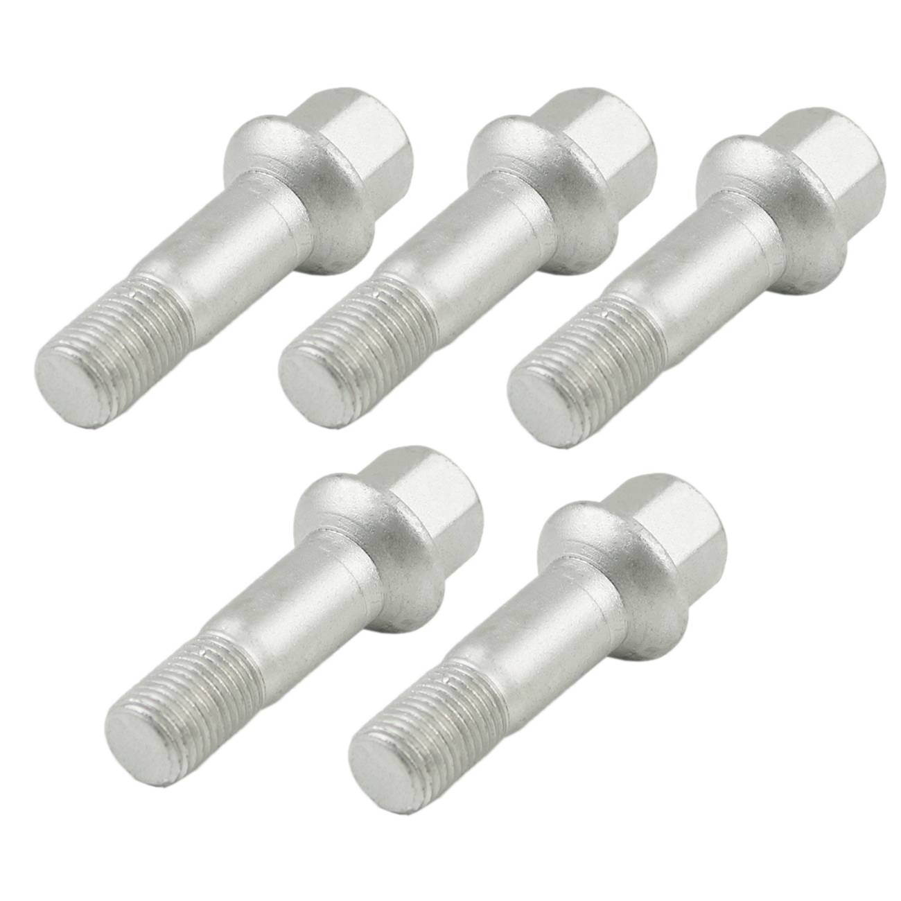0009905307 5pcs Wheel Lug Bolts Nuts KIT for Mercedes-Benz W220 W204 W164 W251