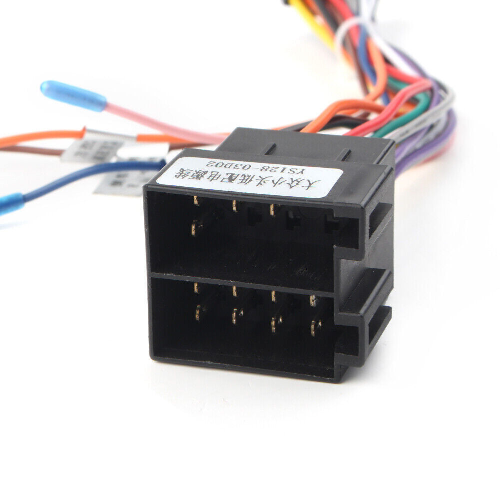 16-pin ISO wiring harness automotive stereo power cable connector adapter for Android - n