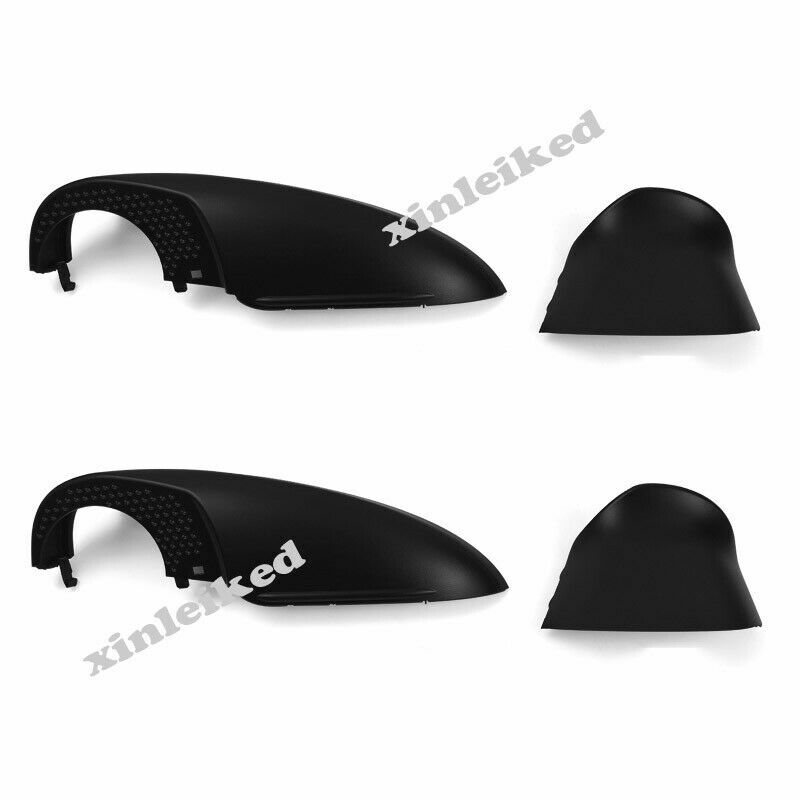 4X for Mazda 3 Axela 2014-2016 Black Base Side Rear View Mirror Shell (Replace)