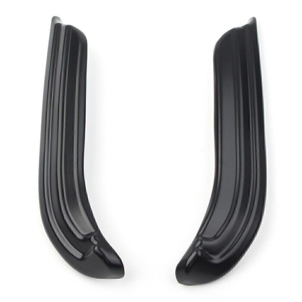 Fit for Harley Touring Dresser 2009-2020 Black Louvered Swingarm Covers Accent Trim Q