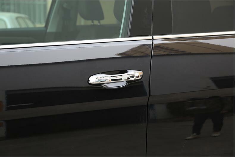 ABS Chrome Exterior Side Door Handle Cover For Atlas Trim 2019-2023 n
