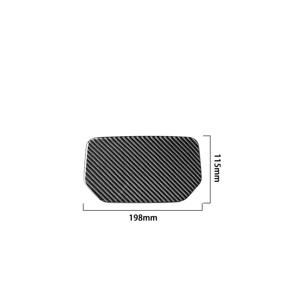 Carbon Fiber Center A/C Button Panel Trim for Dodge Journey 2009-2010 SXT Red v