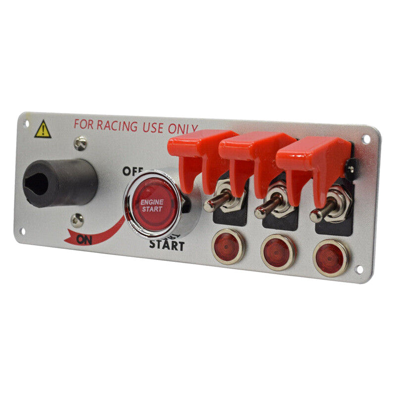 in 1 Ignition Toggle Switch Panel Engine Start Push Button for Racing Car Part v