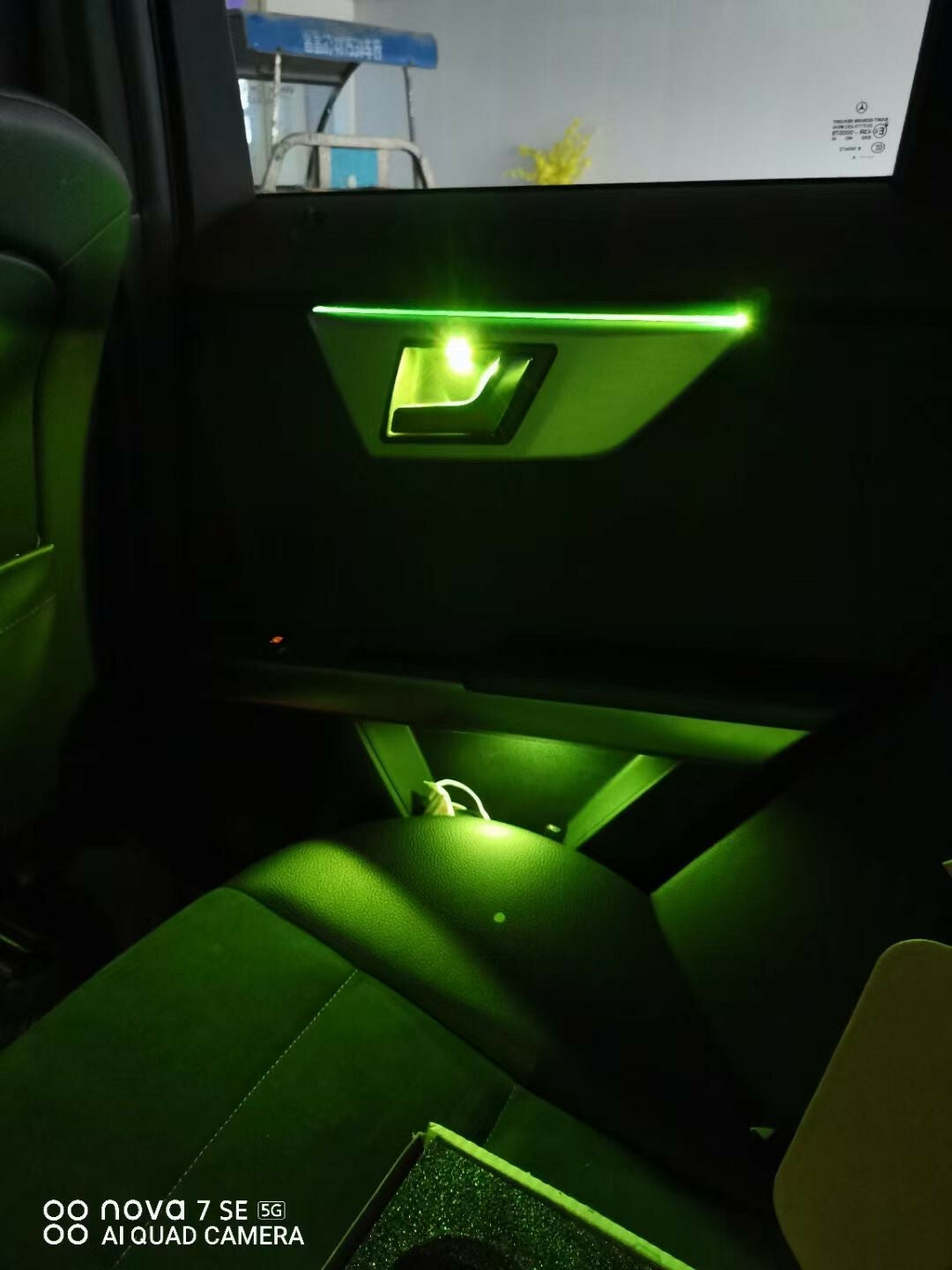 Illuminated Retrofit LED Ambient Atmosphere light for Mercedes X204 GLK 13-2015