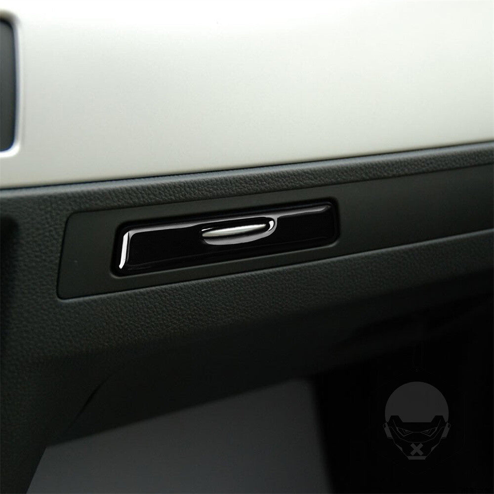 Black Cop-ilot Water Cup Holder Panel Cover Fit for BMW 3 Series E90 E92 2005-12