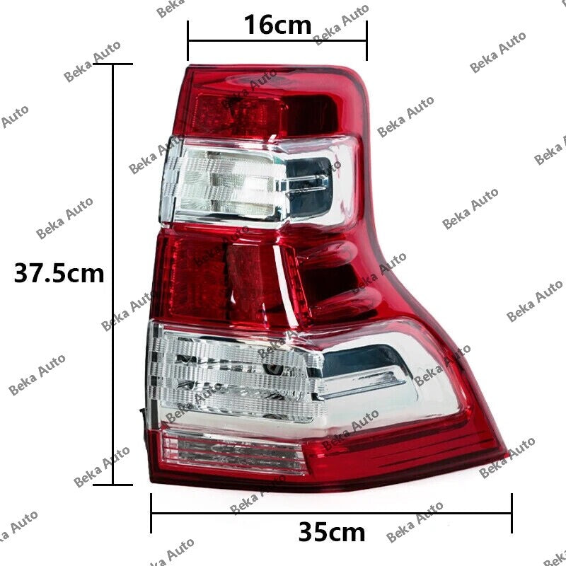 1Pair for Toyota for Land Cruiser Prado LC150 FJ150 2014 -2017 Rear LHRH Tail Lamp