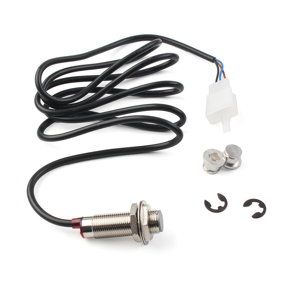 For Motorcycle Speedometer Tachometer Digital ATV Odometer Sensor Cable Magnet