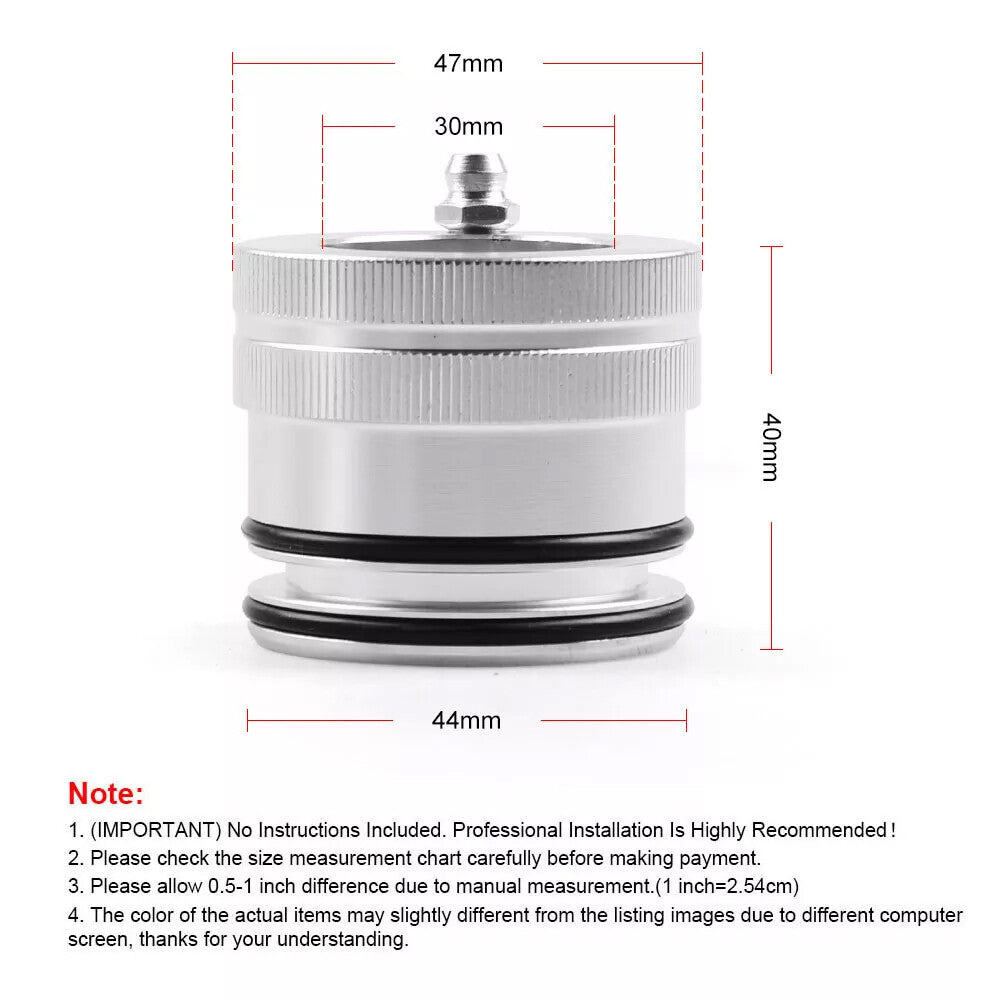 40mm + 44mm for Polaris ACE Sportsman RZR Axle In Wheel Bearing Greaser Tool